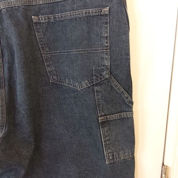 Wrangler antique blue denim five pocket utility shorts - Picture 9 of 11
